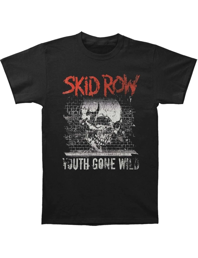 Rockinstone - T-shirt Grafite Skid Row enlouquecido