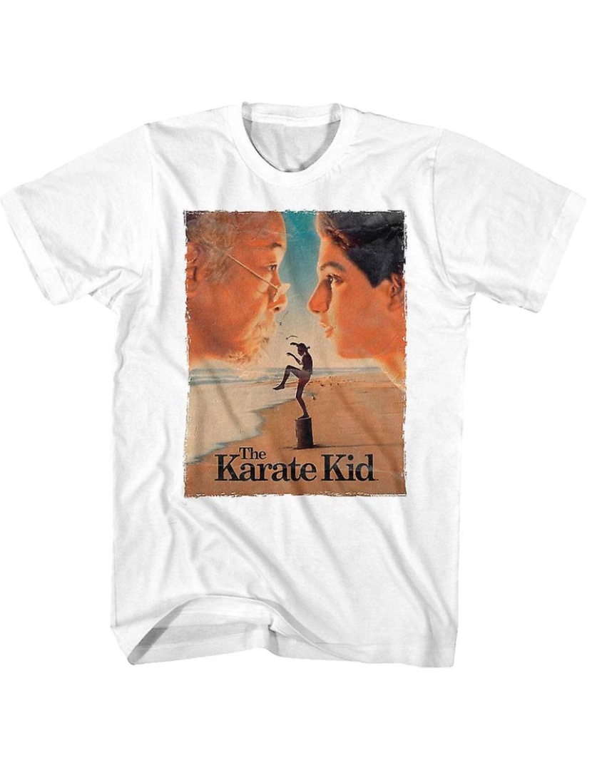 Rockinstone - T-shirt Cartaz do filme Karatê Kid