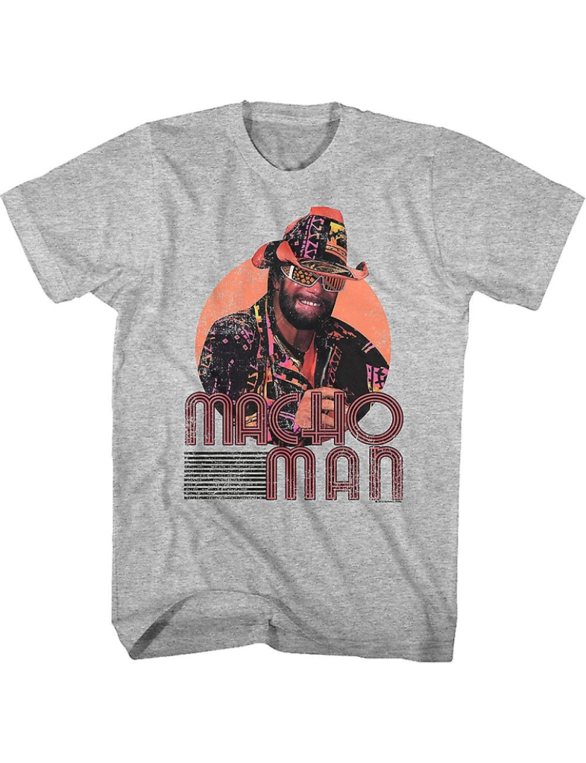 Rockinstone - T-shirt Camisa Macho Man Randy Savage