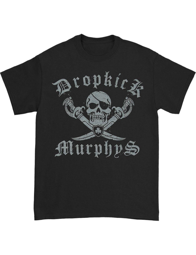 imagem de T-shirt Dropkick Murphys Jolly Roger1