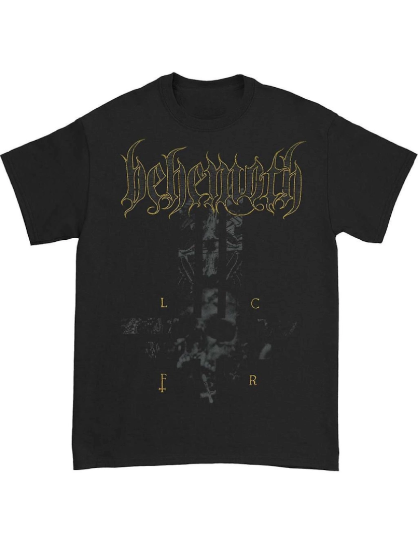 Rockinstone - T-shirt Camiseta Behemoth LCFR Cross