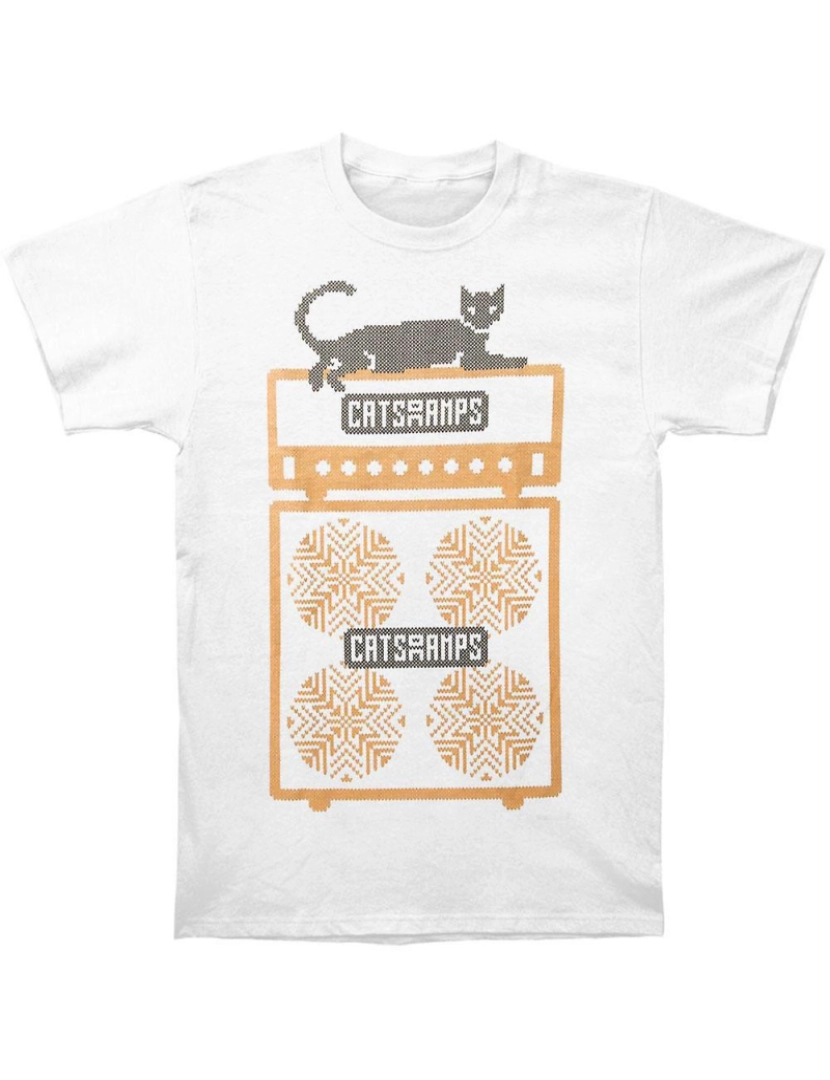 imagem de T-shirt Gatos em amplificadores feios1