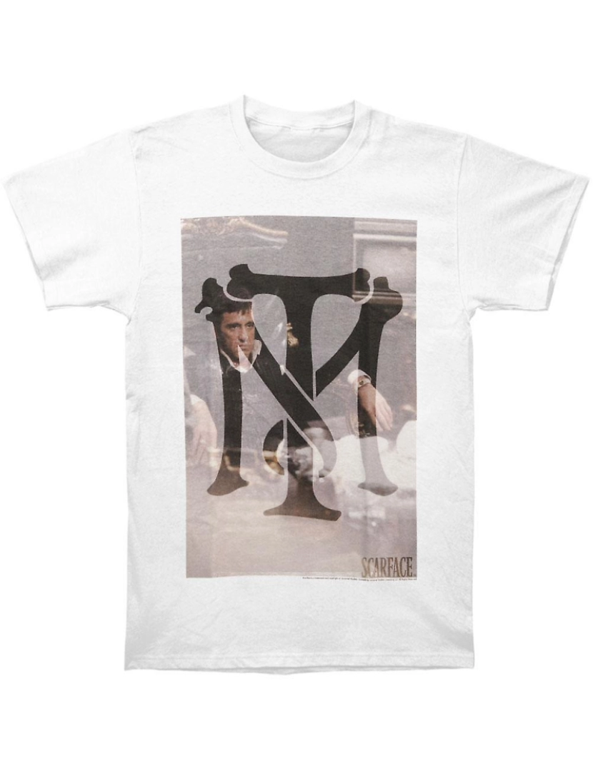 Rockinstone - T-shirt Scarface Tonymontana