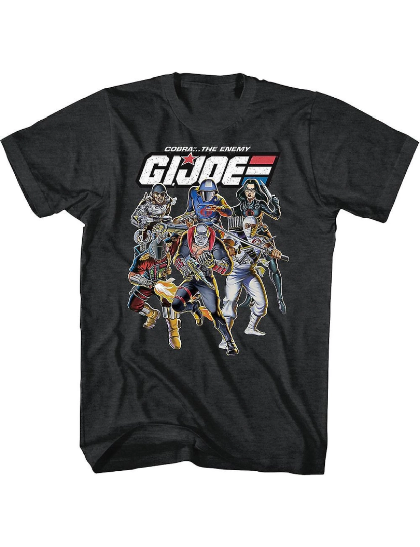 Rockinstone - T-shirt Cobra, o inimigo GI Joe