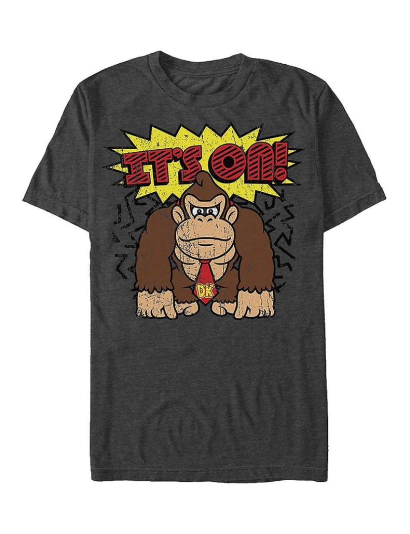 Rockinstone - T-shirt Está no Donkey Kong