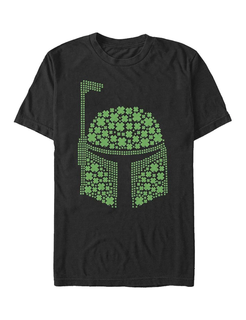 Rockinstone - T-shirt Boba Fett Dia de São Patrício Guerra nas Estrelas