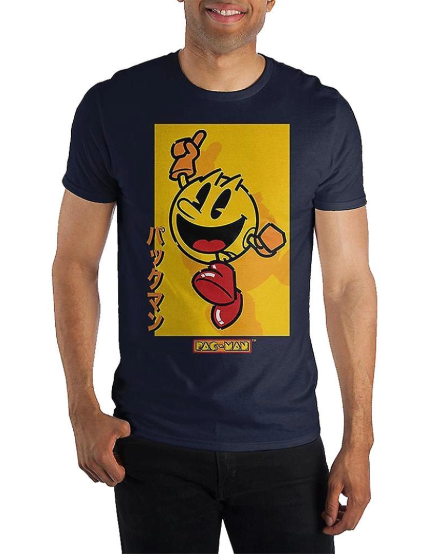 Rockinstone - T-shirt Pac-Man japonês