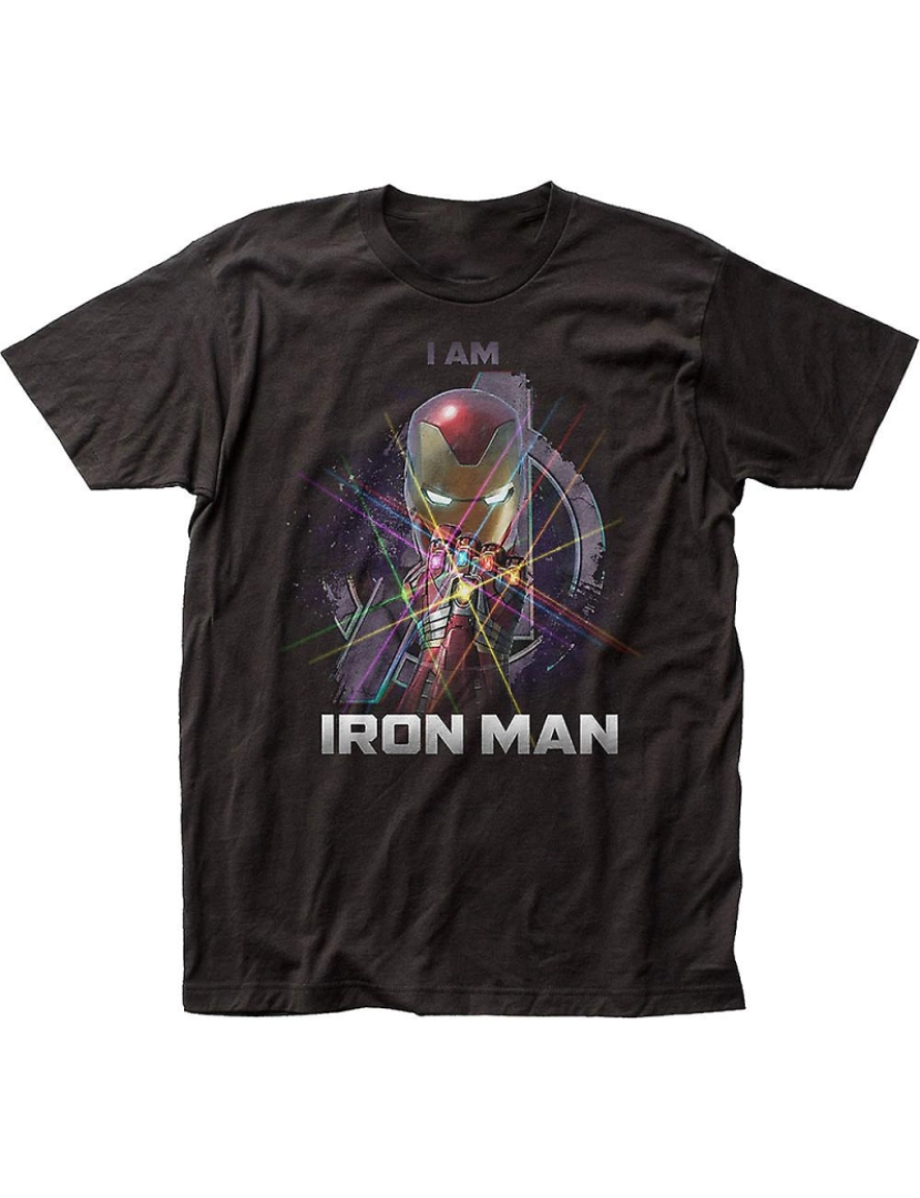 Rockinstone - T-shirt Eu sou o Homem de Ferro Vingadores Ultimato