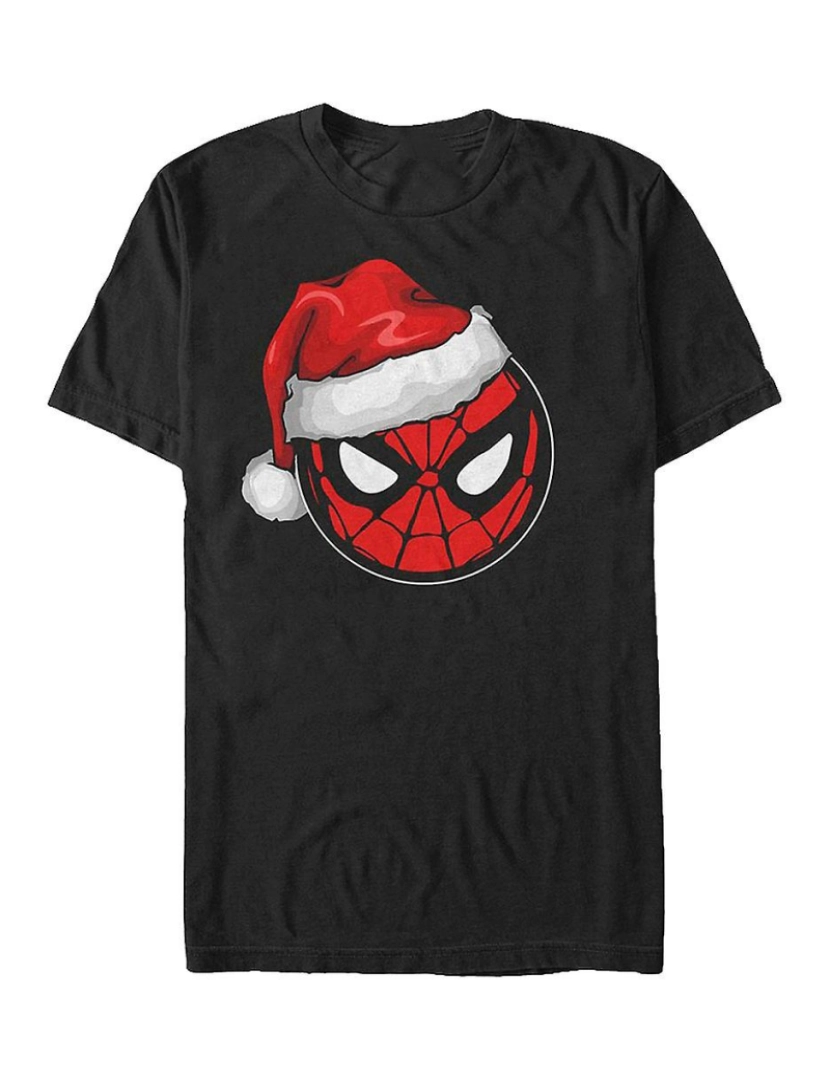 imagem de T-shirt Chapéu de Papai Noel Homem-Aranha1