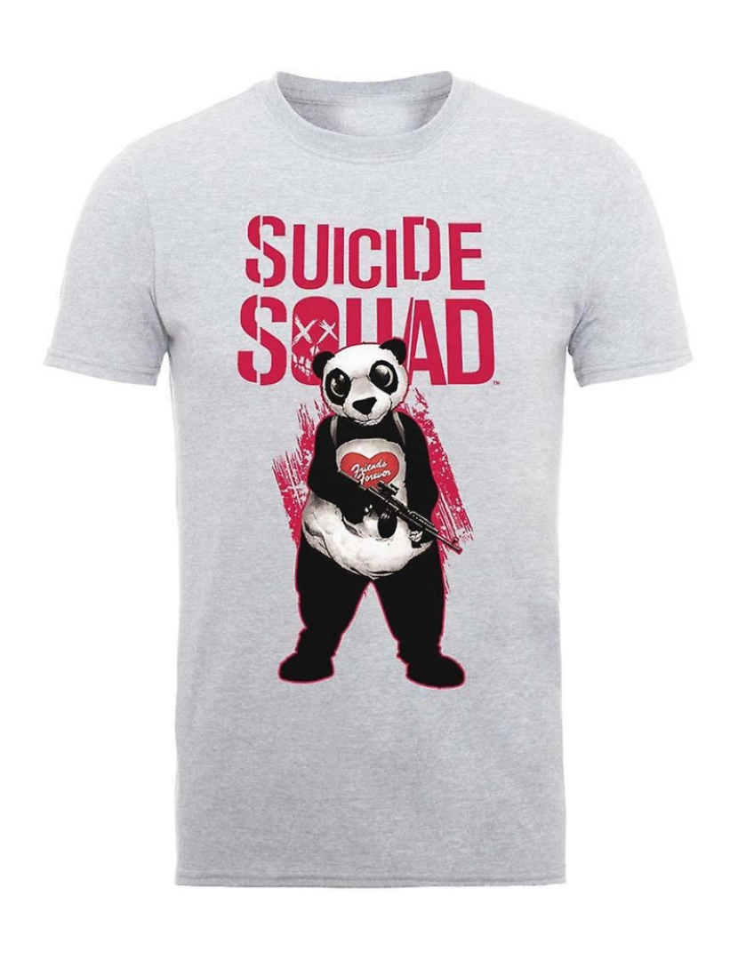 imagem de T-shirt Esquadrão Suicida Esquadrão Panda1