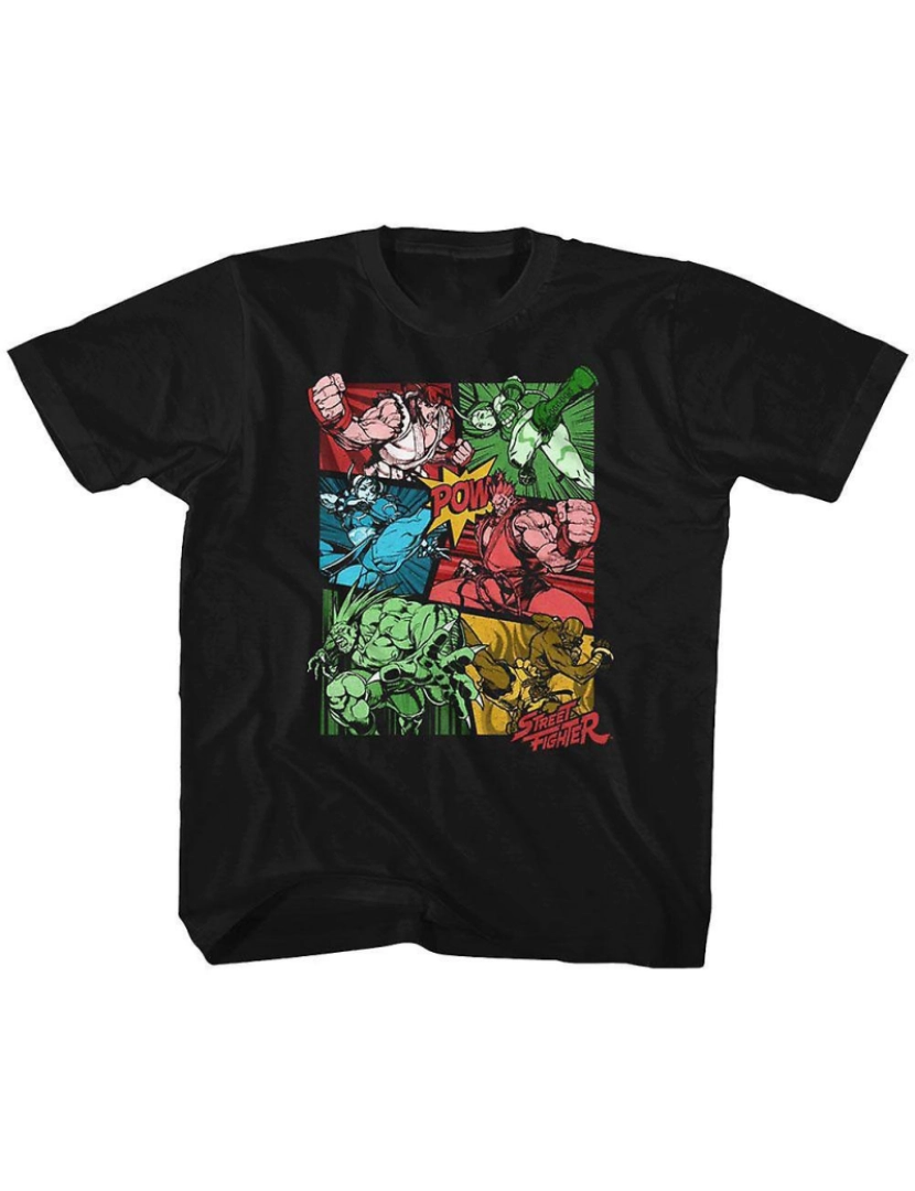 Rockinstone - T-shirt Juventude em quadrinhos de Street Fighter