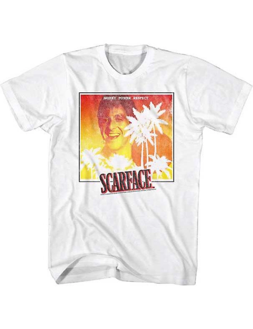 Rockinstone - T-shirt Pôr do sol de Scarface