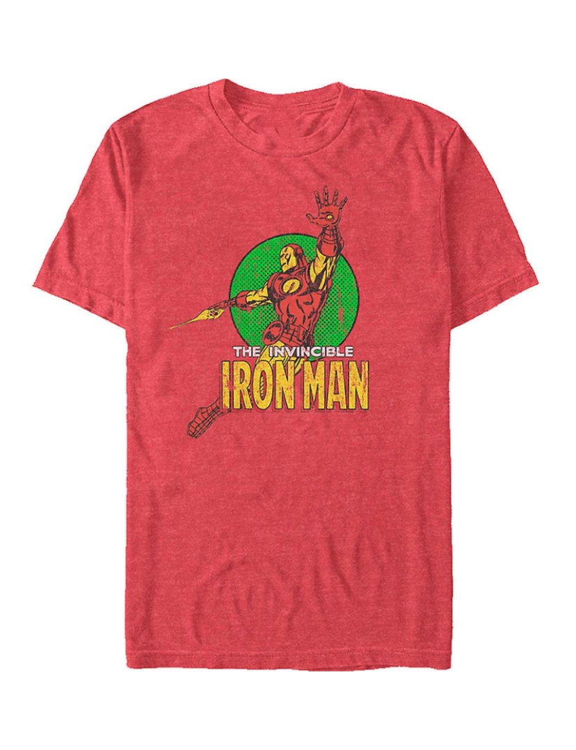 Rockinstone - T-shirt Homem de Ferro Invencível