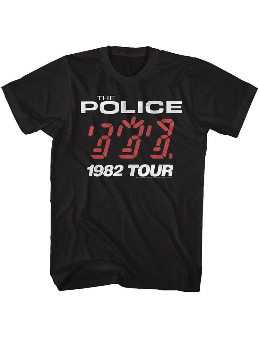 Rockinstone - T-shirt Excursão Polícia 82