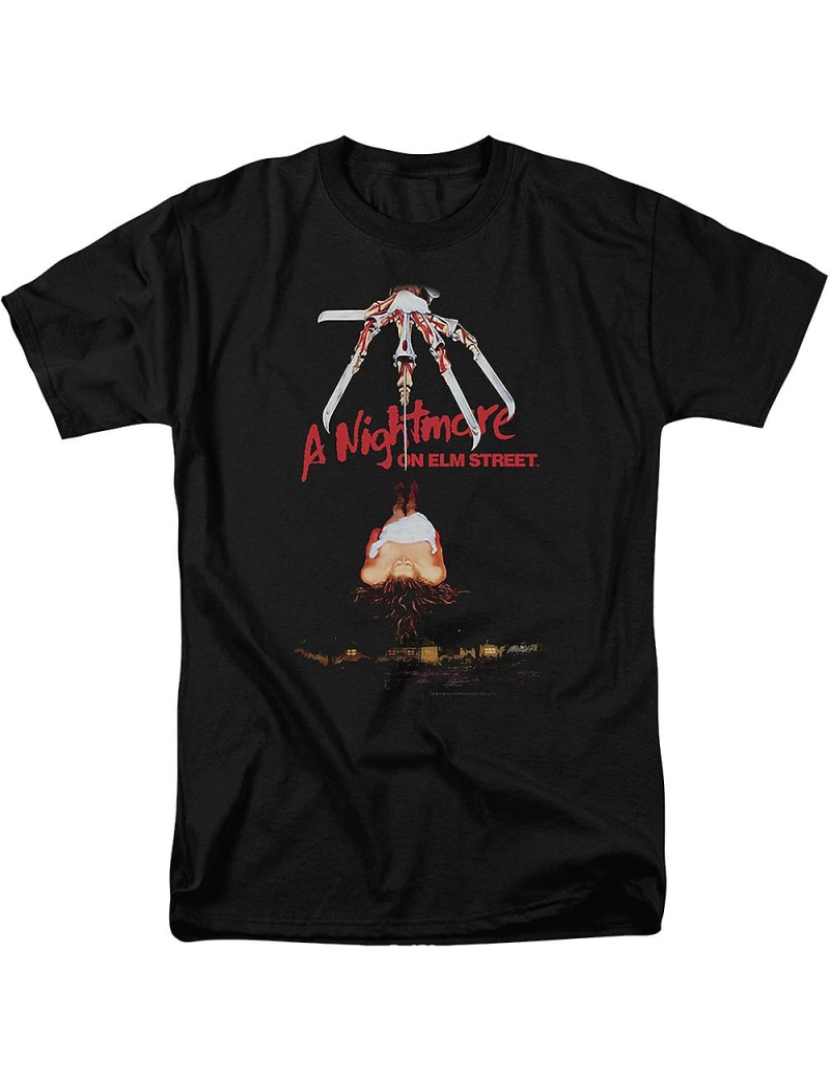 Rockinstone - T-shirt Pôster do filme italiano Pesadelo em Elm Street