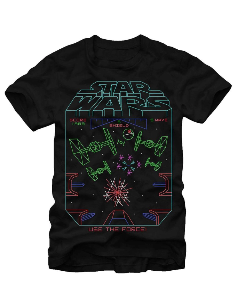 Rockinstone - T-shirt Star Wars usa a força