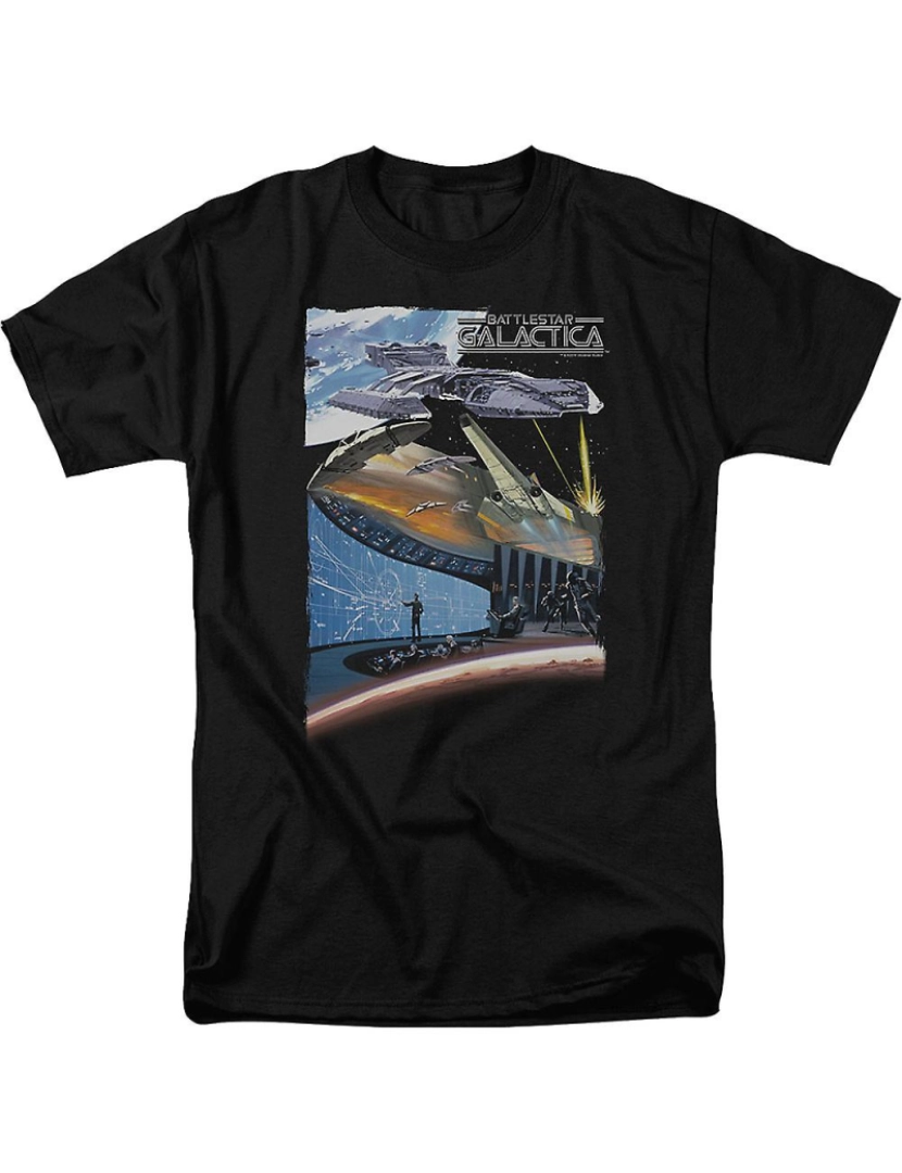 Rockinstone - T-shirt Arte conceitual Battlestar Galactica