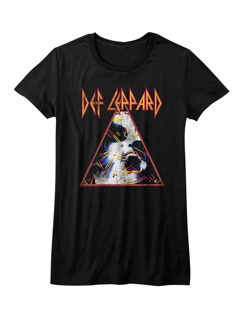 Rockinstone - T-shirt Camisa Junior Def Leppard Hysteria