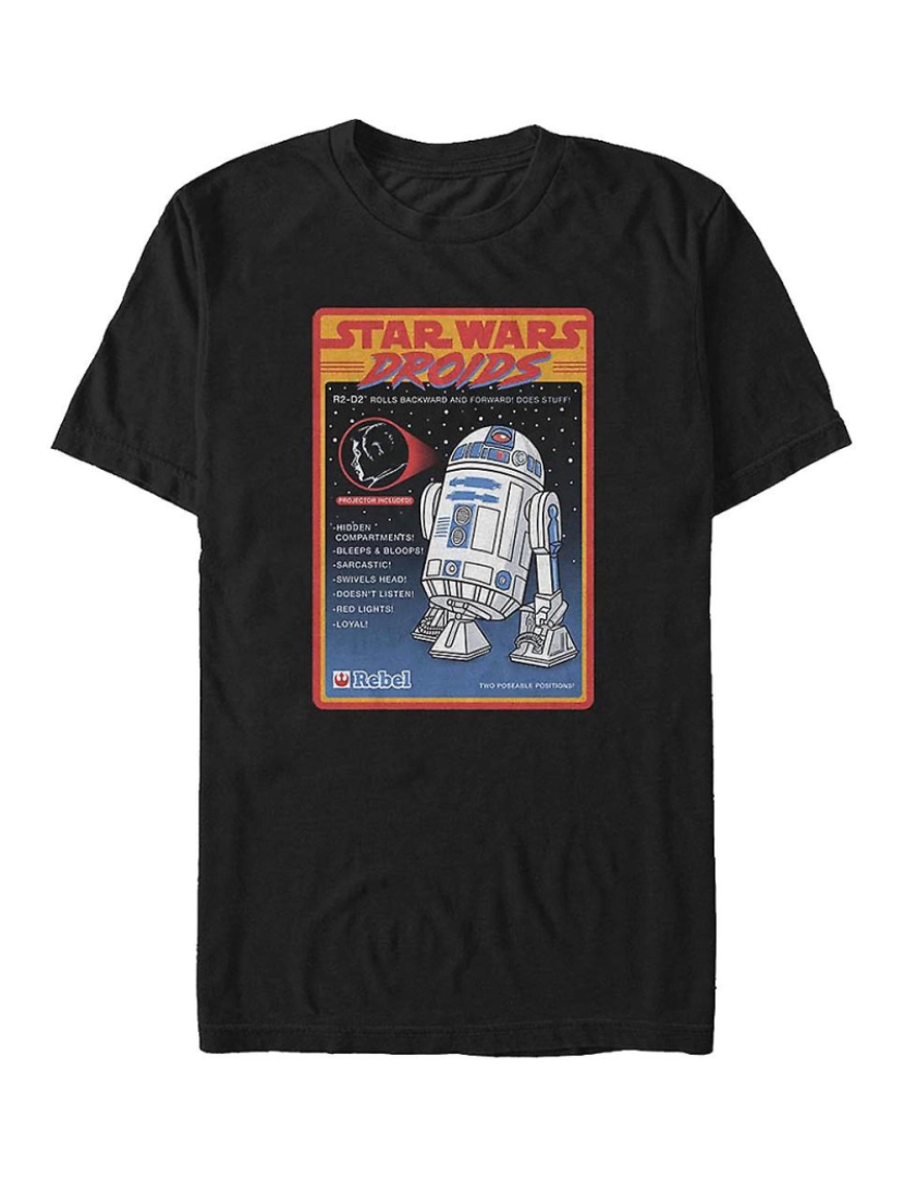 imagem de T-shirt Figura Droid R2-D2 Star Wars1