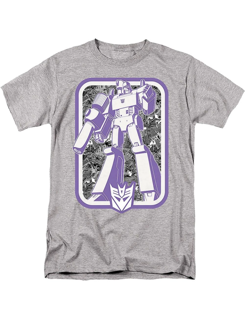 Rockinstone - T-shirt Líder Decepticons Megatron Transformers