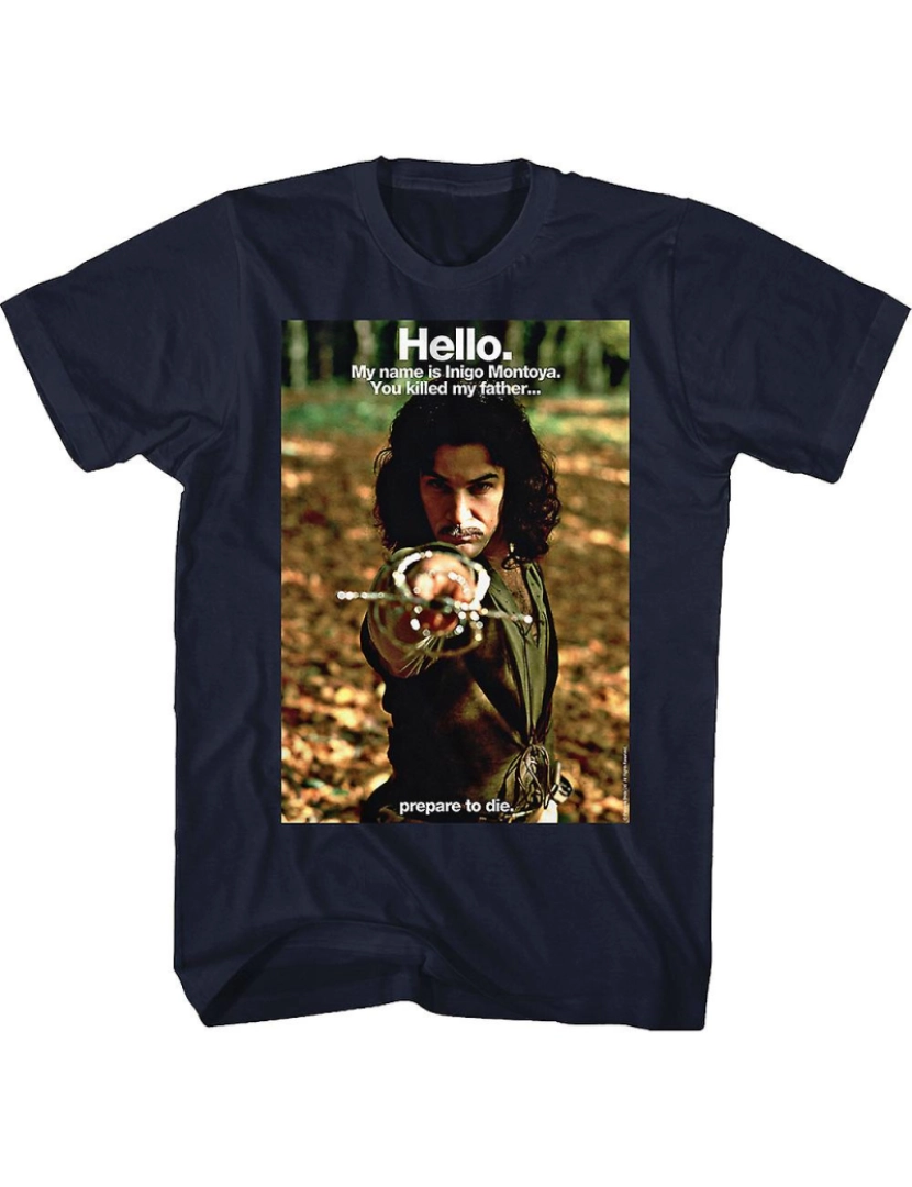 imagem de T-shirt Olá, meu nome é Inigo Montoya Princesa Noiva Camiseta1