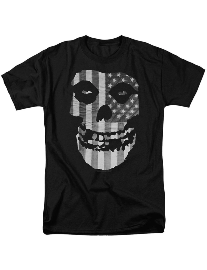 Rockinstone - T-shirt Misfits Fiend Flag Adulto