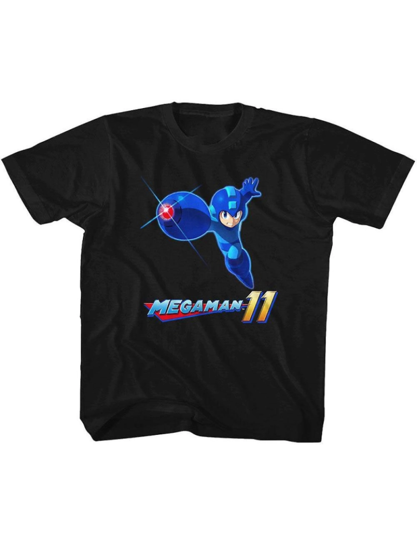 Rockinstone - T-shirt Mega Man Mega 11 Juvenil