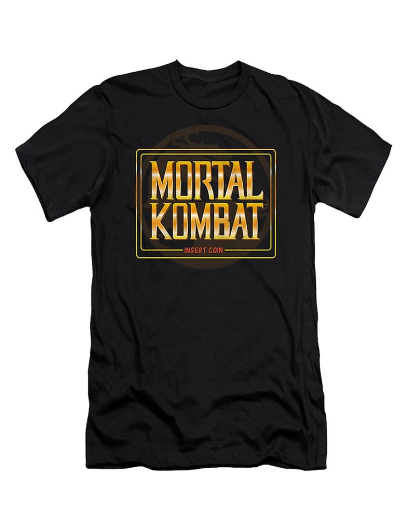 Rockinstone - T-shirt Inserir Moeda Mortal Kombat