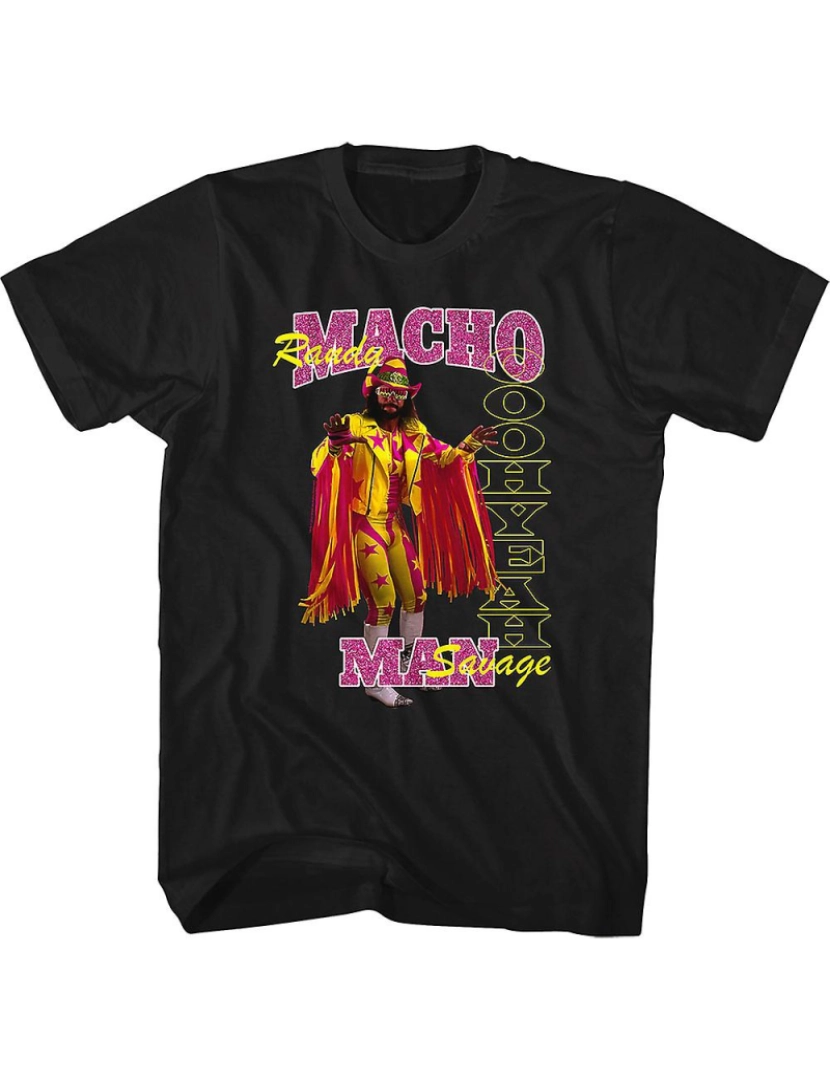 Rockinstone - T-shirt Oooh, sim, Macho Man Randy Savage