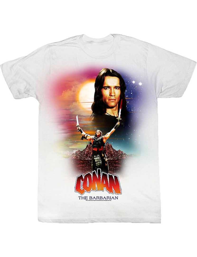 Rockinstone - T-shirt Conan, o Bárbaro