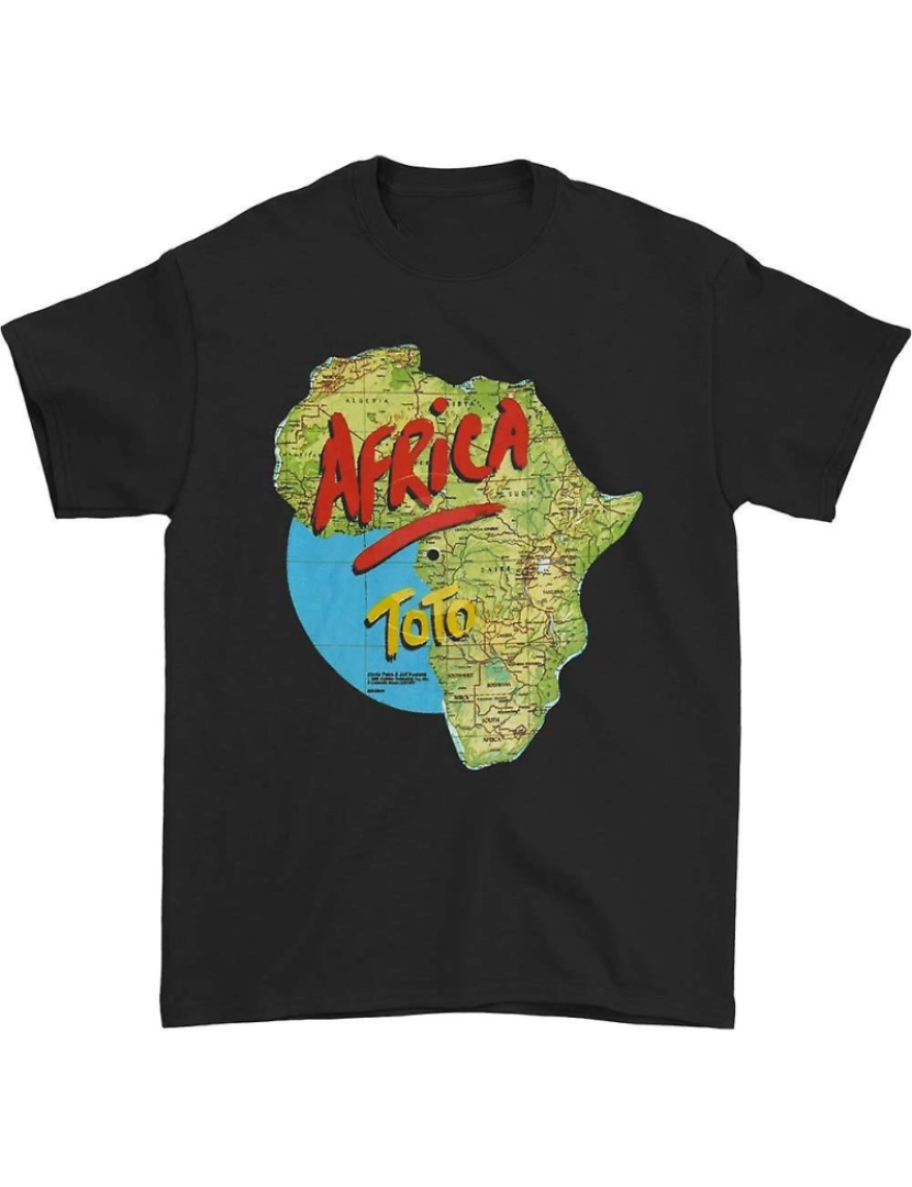 Rockinstone - T-shirt Camiseta Toto Africa Tour