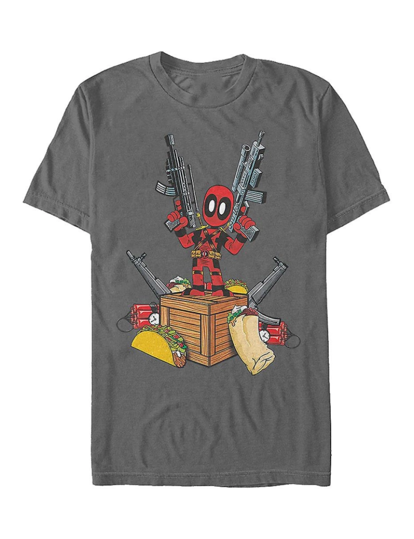 Rockinstone - T-shirt Fundamentos de Deadpool