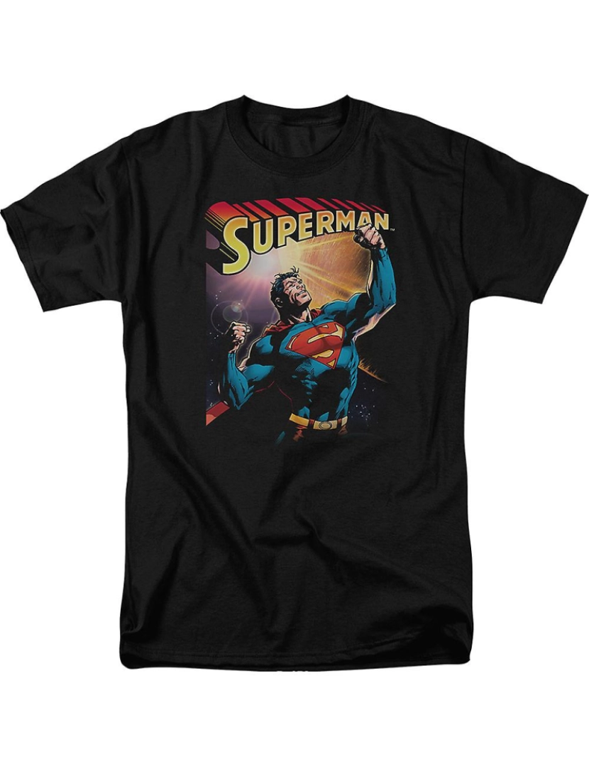 Rockinstone - T-shirt Flexionando o Super-Homem