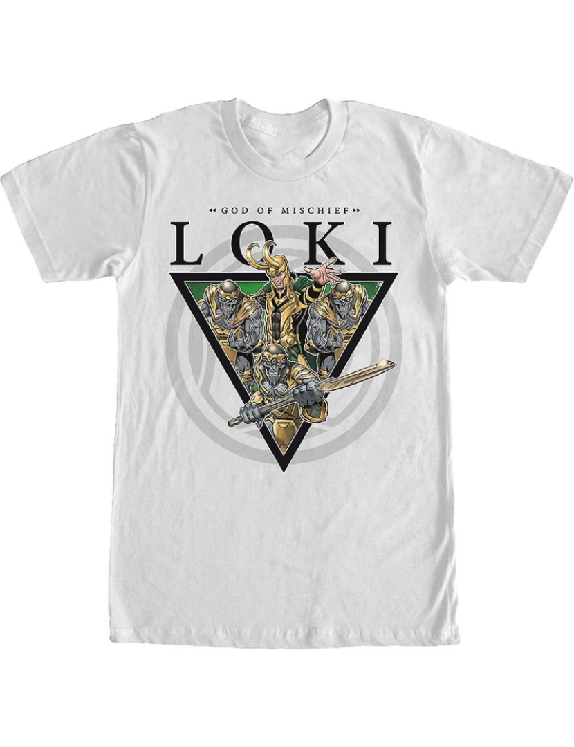 Rockinstone - T-shirt Deus da Travessura Loki