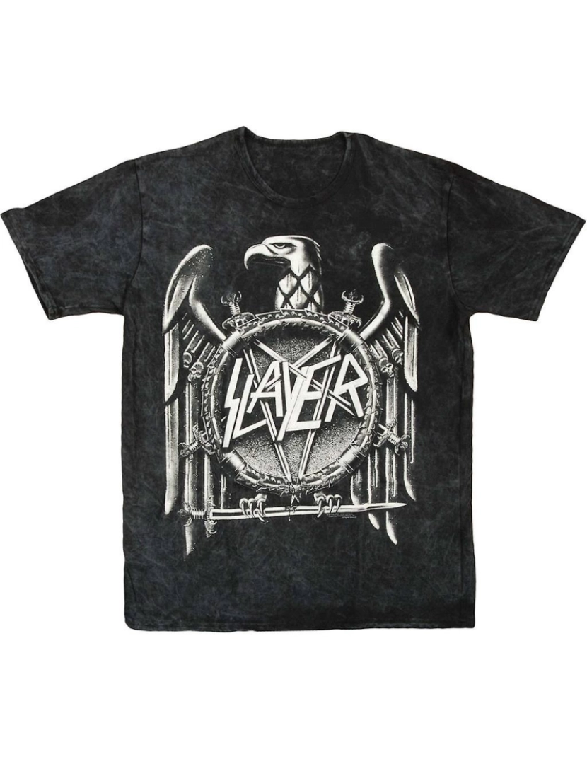 Rockinstone - T-shirt Alto contraste do Slayer