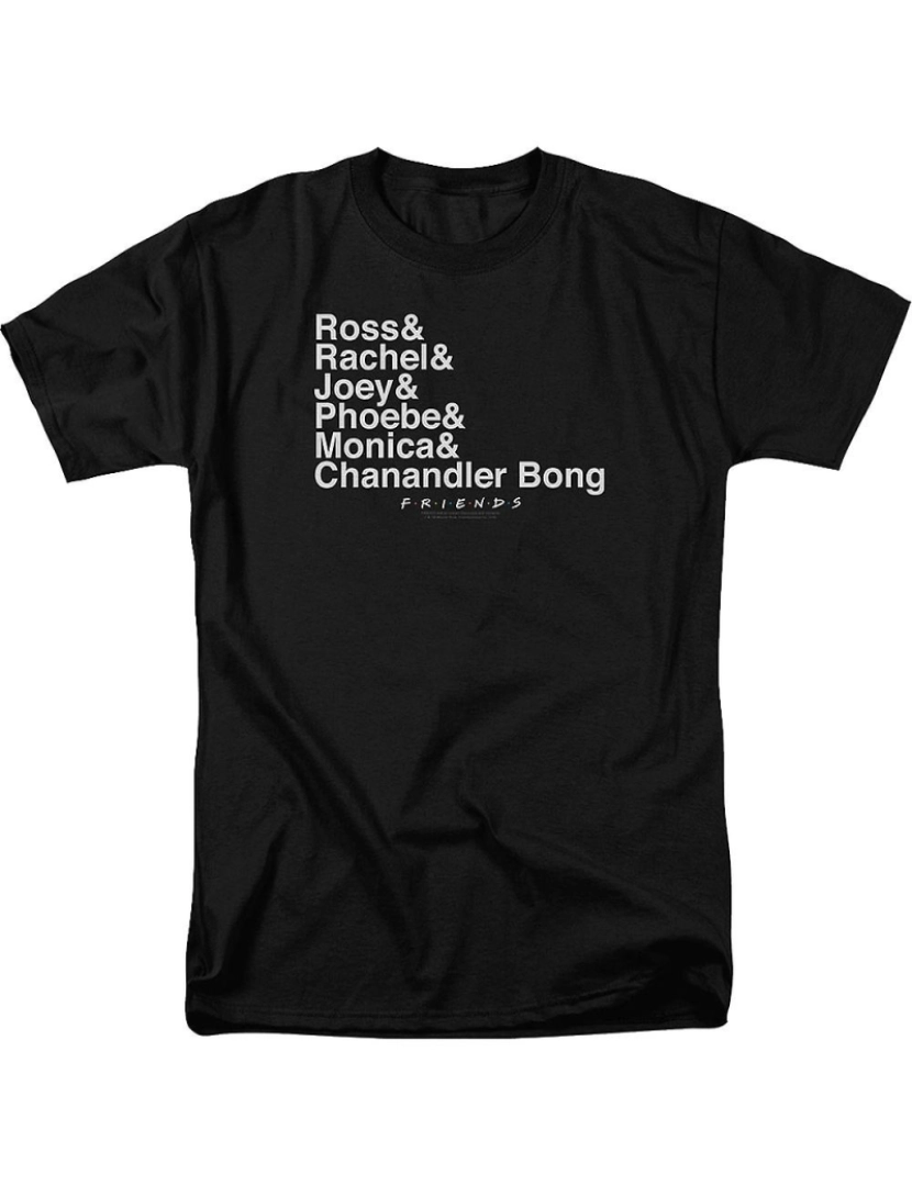 Rockinstone - T-shirt Nomes de amigos