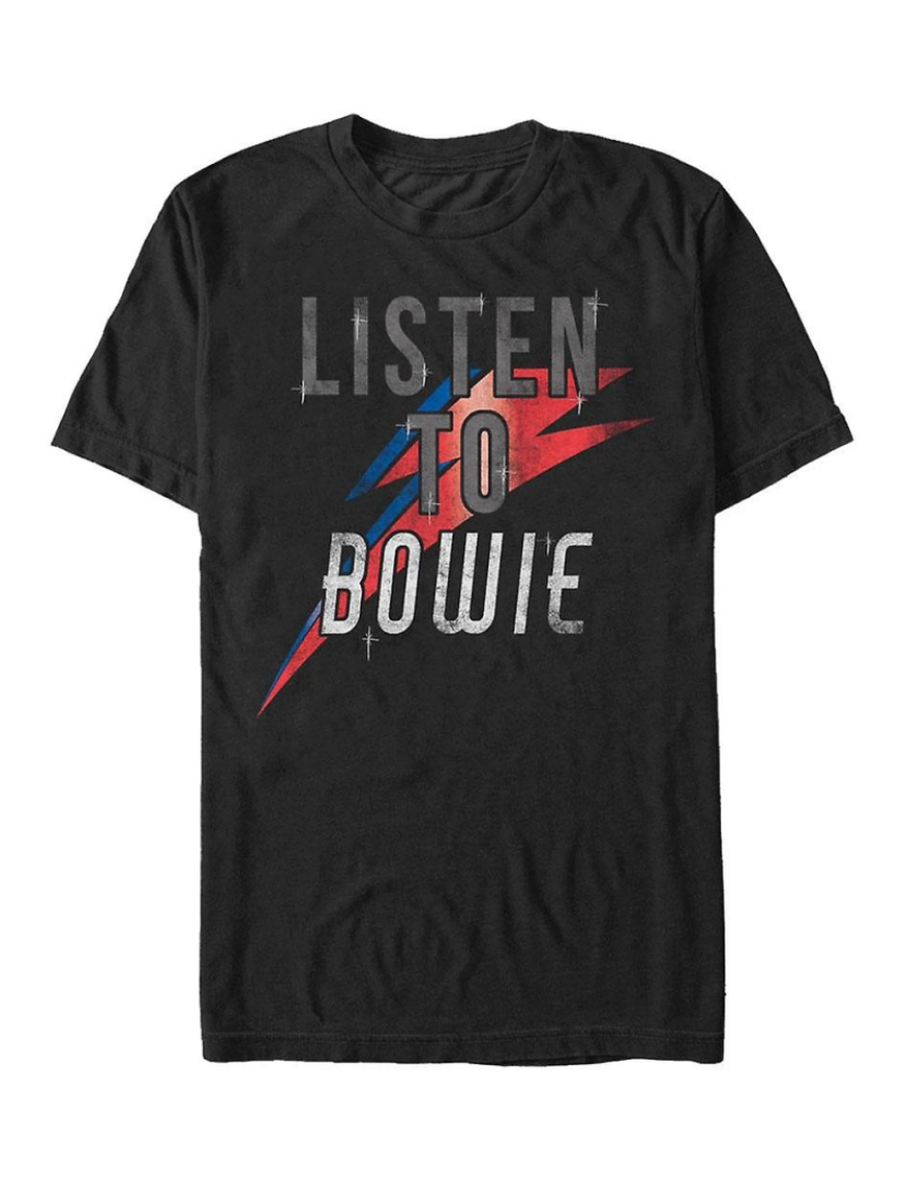 Rockinstone - T-shirt David Bowie Ouça