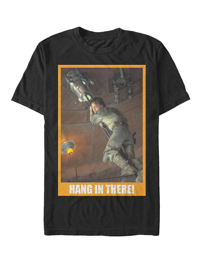 Rockinstone - T-shirt Luke Skywalker aguenta firme Guerra nas Estrelas