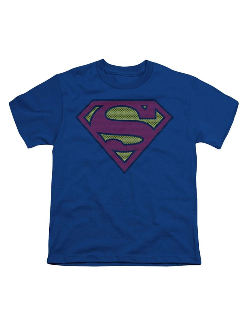 Rockinstone - T-shirt Superman Pequenos Logos Juventude