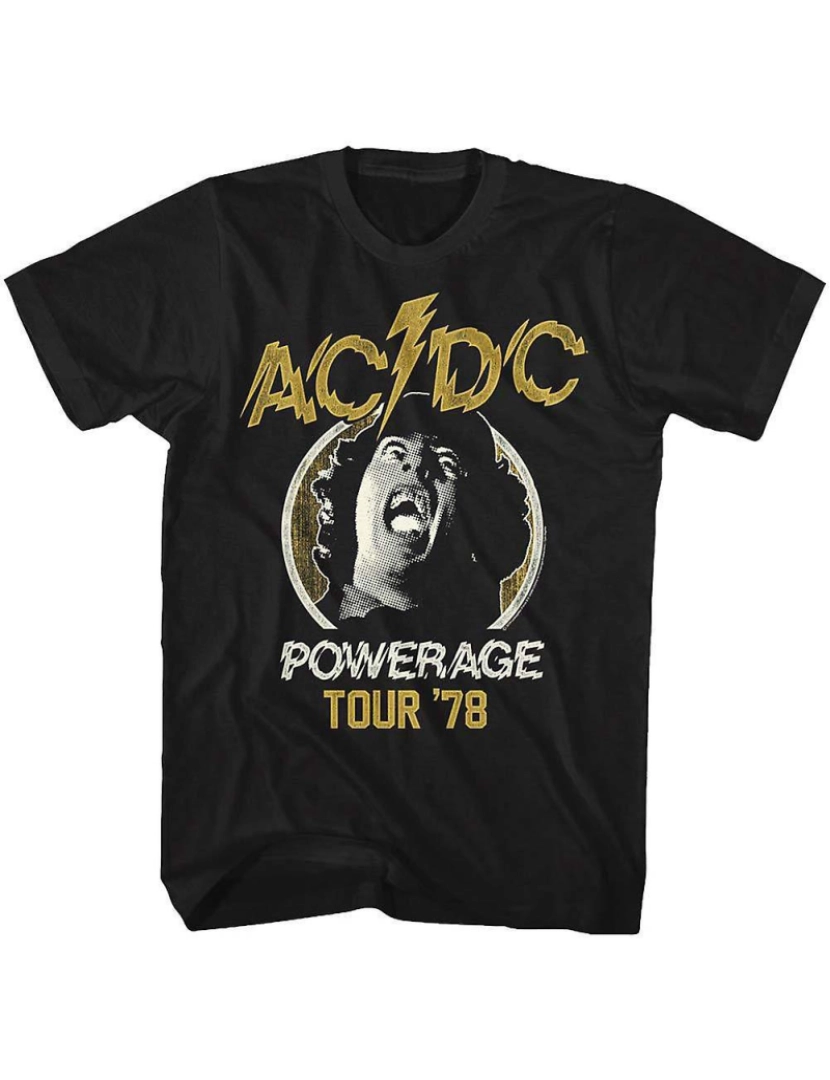 Rockinstone - T-shirt Tour de alimentação AC/DC