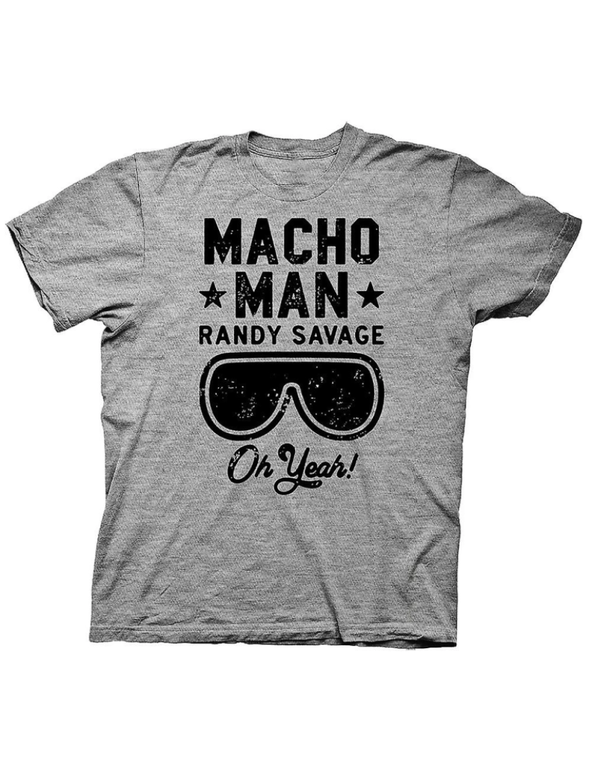 Rockinstone - T-shirt Oh sim, camisa Macho Man Randy Savage