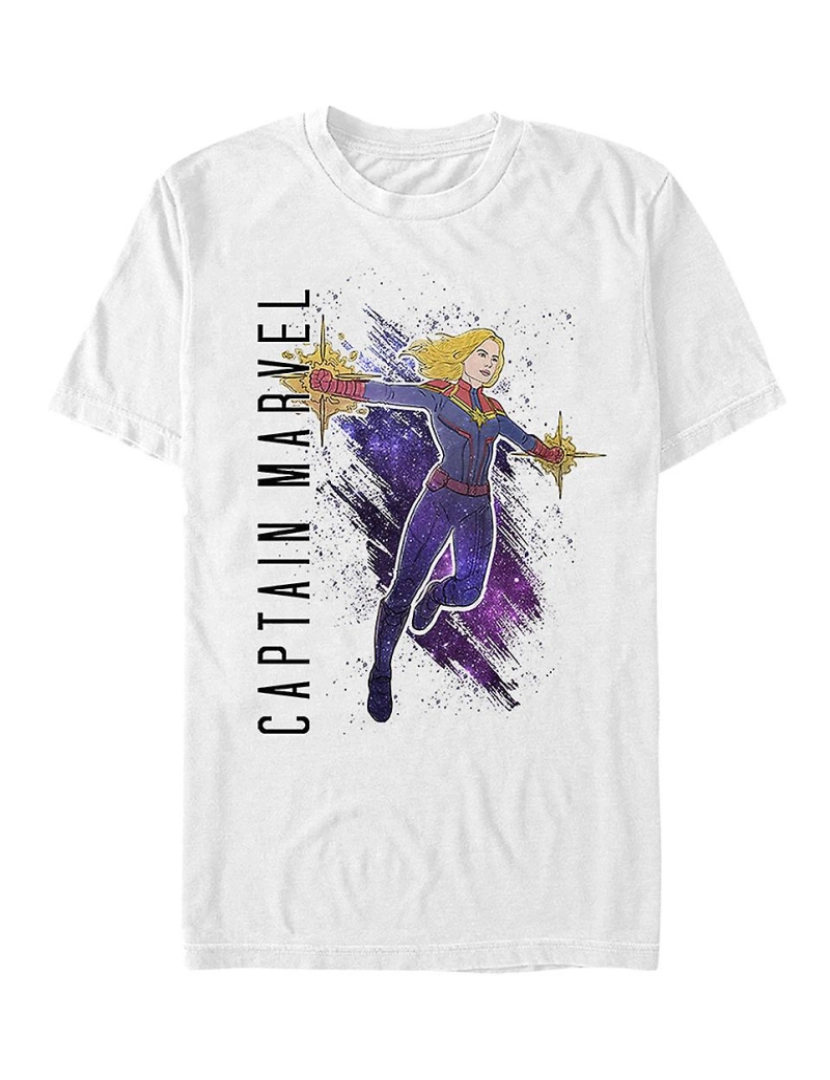 Rockinstone - T-shirt Capitã Marvel pintando Vingadores Ultimato