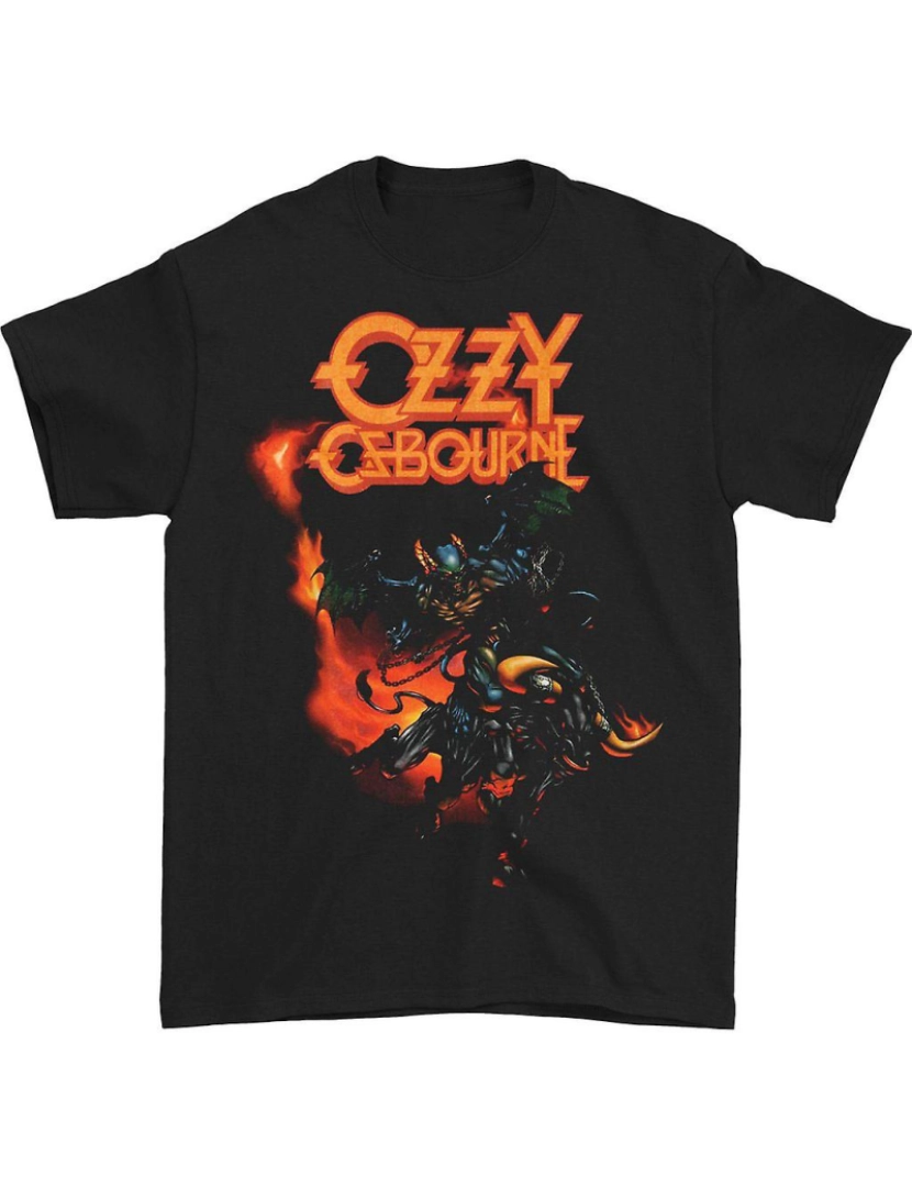 Rockinstone - T-shirt Ozzy Osbourne Touro Demônio