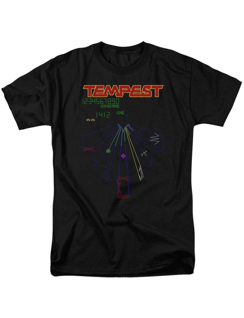 imagem de T-shirt Atari Tempest Tela Adulto1