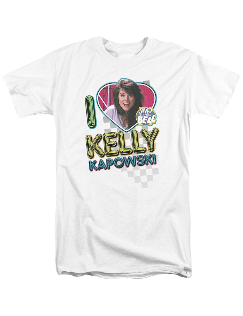 Rockinstone - T-shirt Camisa I Heart Kelly Kapowski