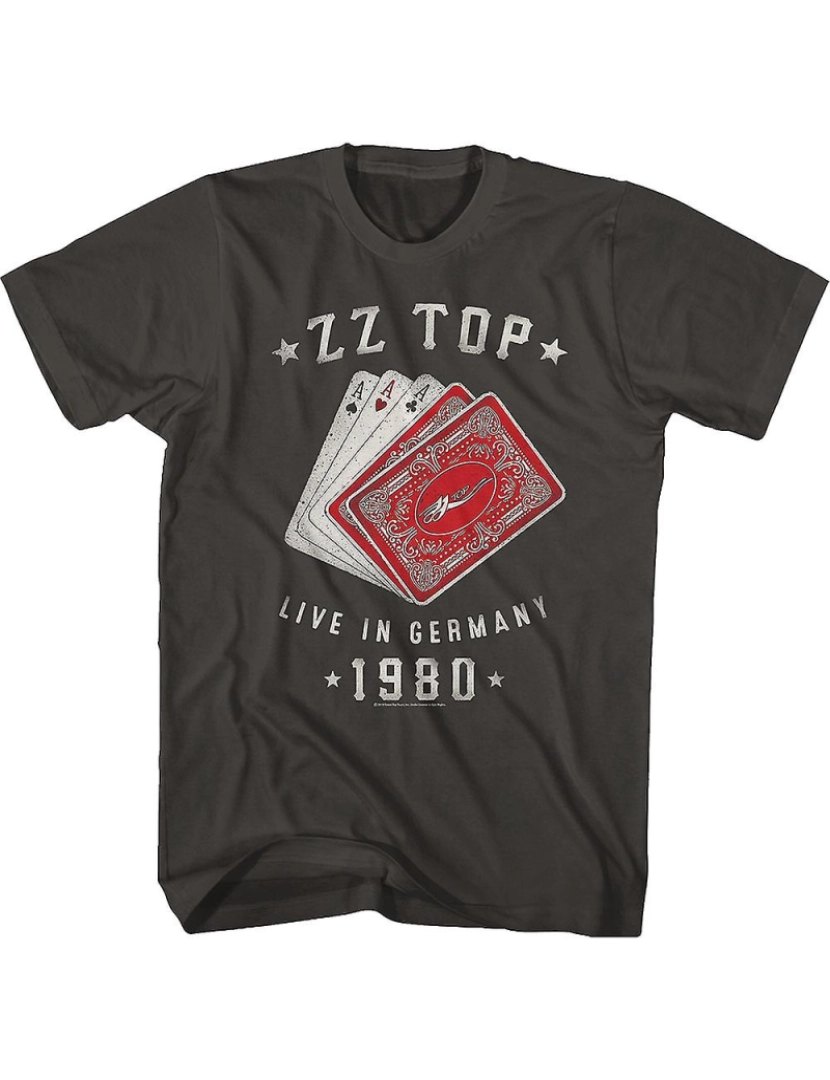 Rockinstone - T-shirt Ao vivo na Alemanha ZZ Top