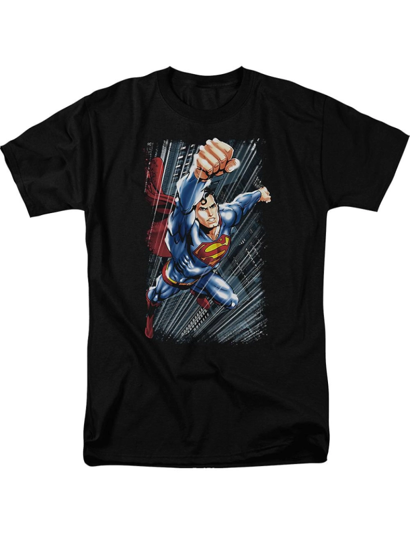 Rockinstone - T-shirt Para cima e para longe Superman