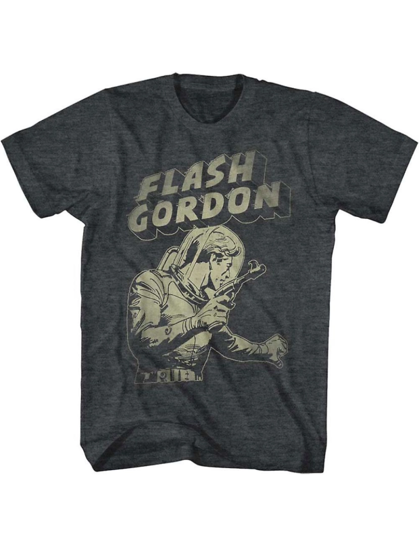 Rockinstone - T-shirt Flash Gordon Flash Aaaaaaa