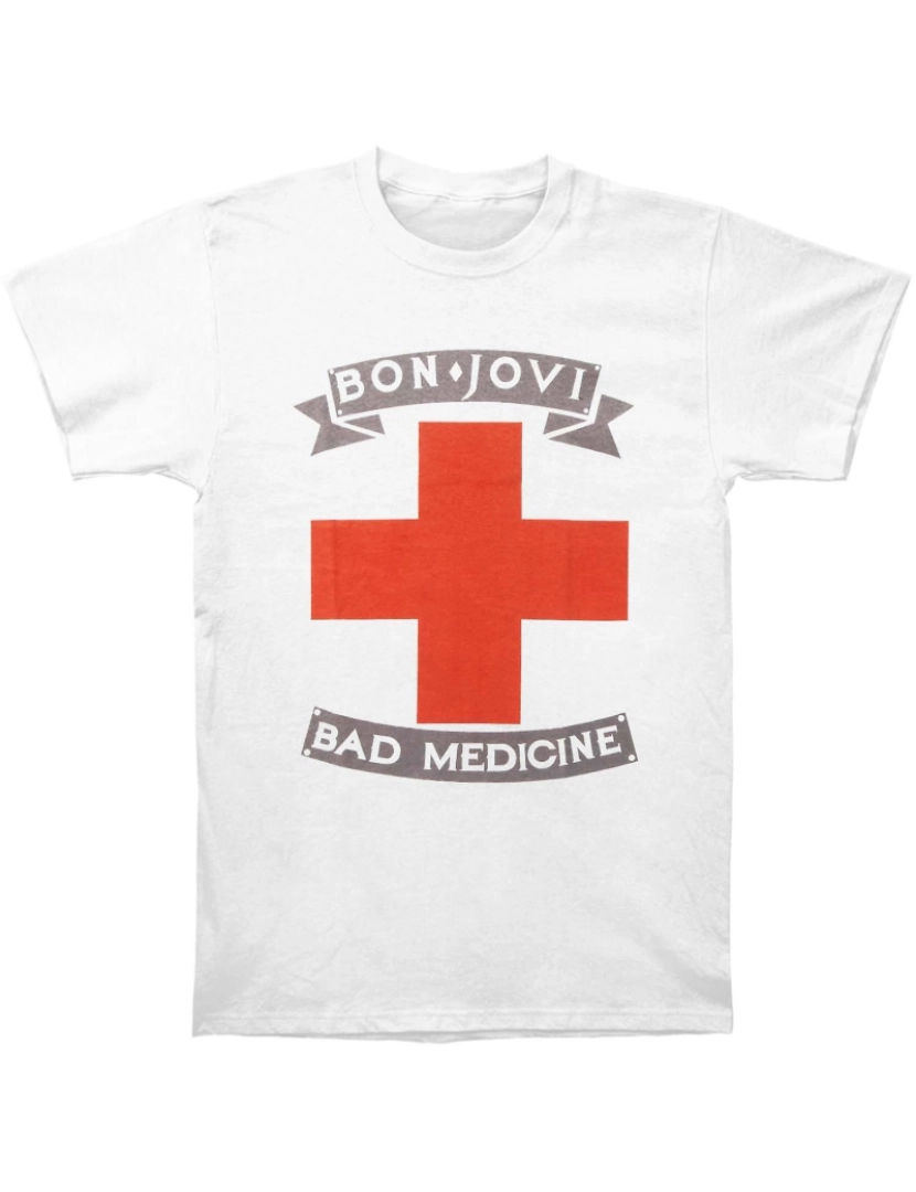 Rockinstone - T-shirt Bon Jovi Badmed