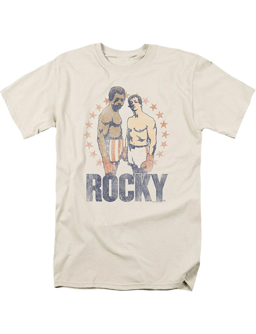 Rockinstone - T-shirt Apollo Creed e Rocky Balboa